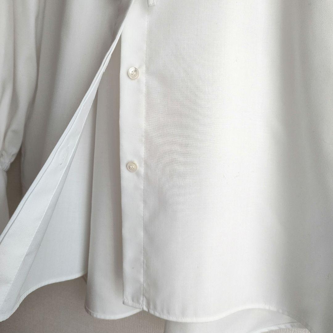 美品 ユナイテッドアローズ フリルカラーフレアスリーブブラウス