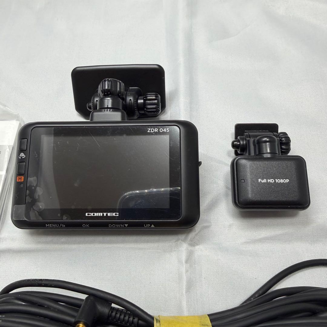 コムテック comtec ドライブレコーダー ZDR045 中古品