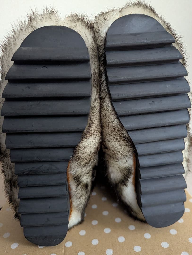 ၄၃ w4ter ☆ネ・ネット☆ロングブーツ モコモコで真冬も寒さ対策