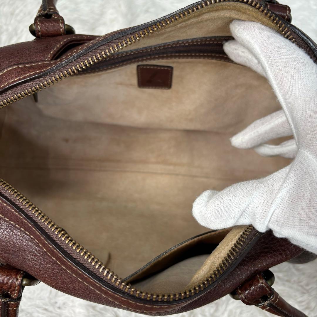 土屋鞄製造所 トーンオイルヌメ ミニボストンバッグ　男女兼用　ユニセックス