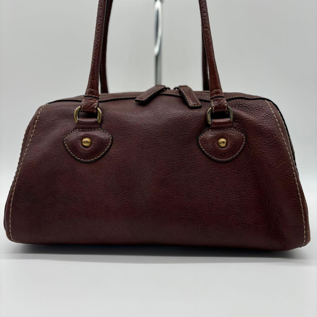 土屋鞄製造所 トーンオイルヌメ ミニボストンバッグ　男女兼用　ユニセックス