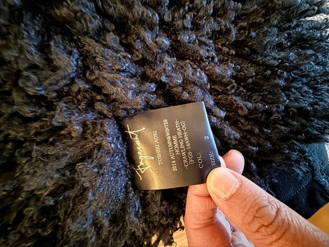 l*x様 FAGASSENT レザーコンビジャンパー