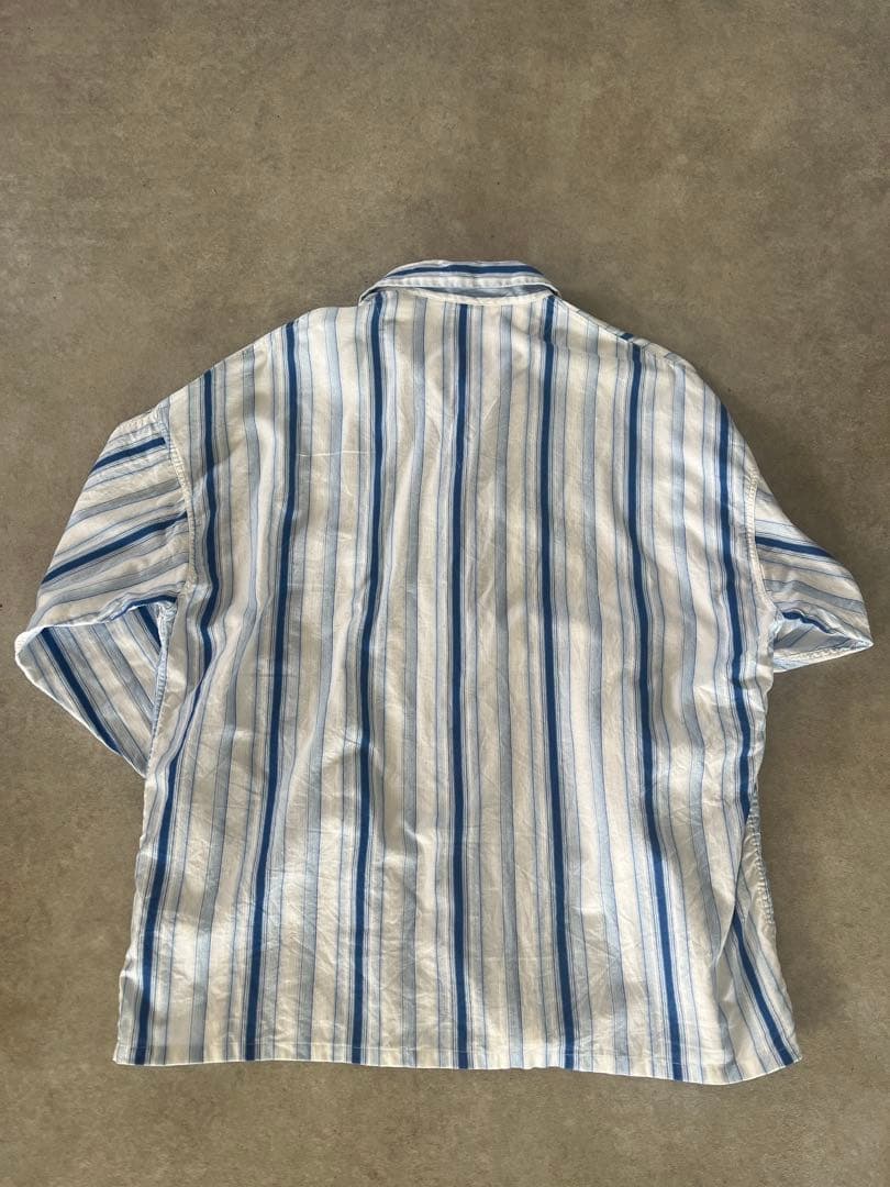 SAINT Mxxxxxx シャツ ストライプ パジャマ セントマイケル　L