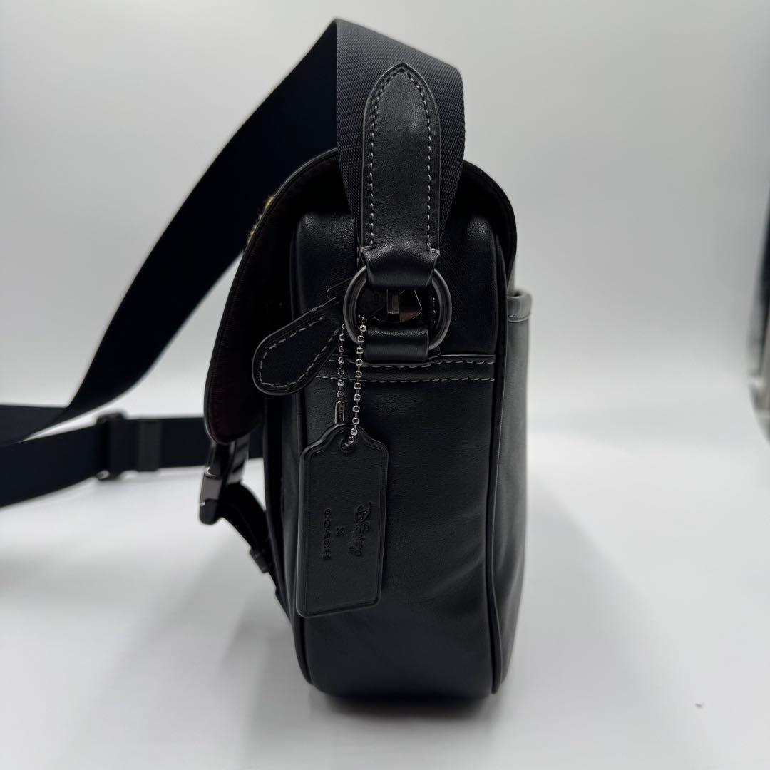 極美品✨ コーチ メッセンジャーバッグ トラック ディズニー ヴィランズ 黒