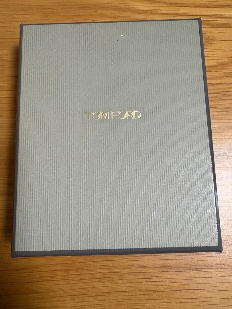 【良品】TOM FORD ブラック マネークリップ箱付