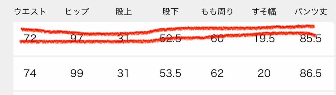 ち*る様 MADISONBLUE マディソンブルー サルエル デニム
