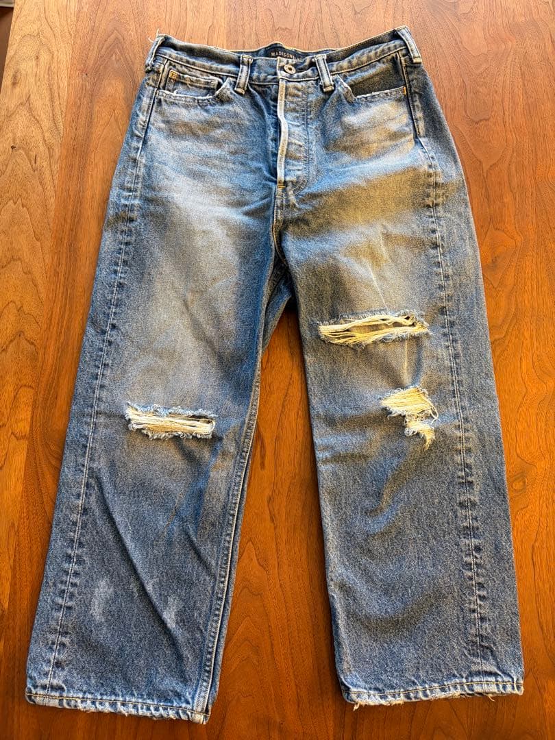 ち*る様 MADISONBLUE マディソンブルー サルエル デニム