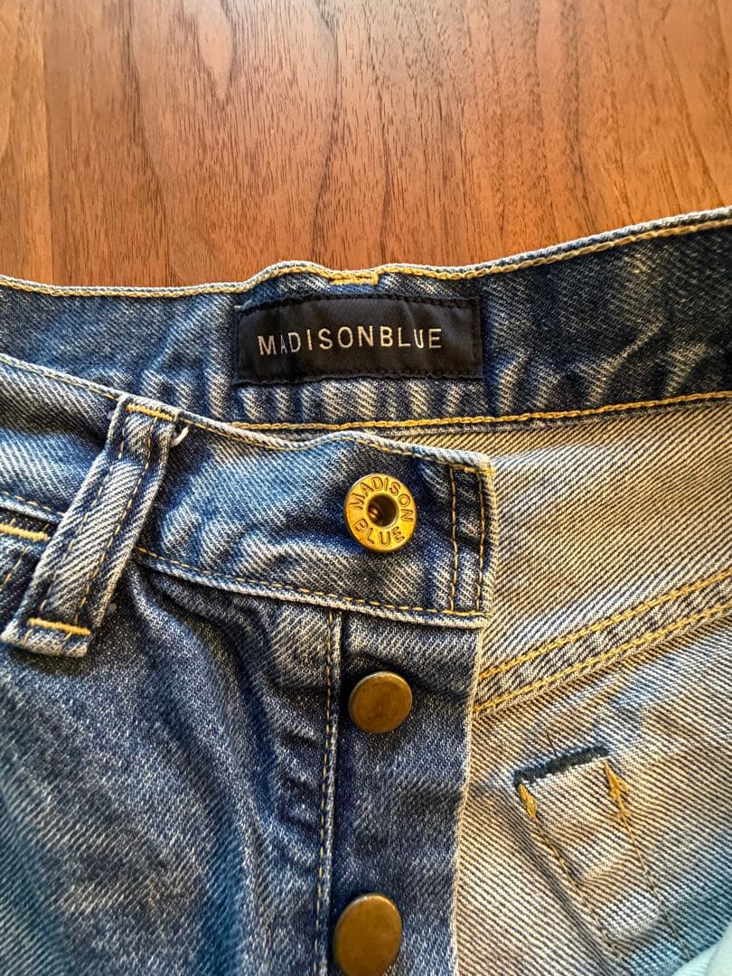 ち*る様 MADISONBLUE マディソンブルー サルエル デニム