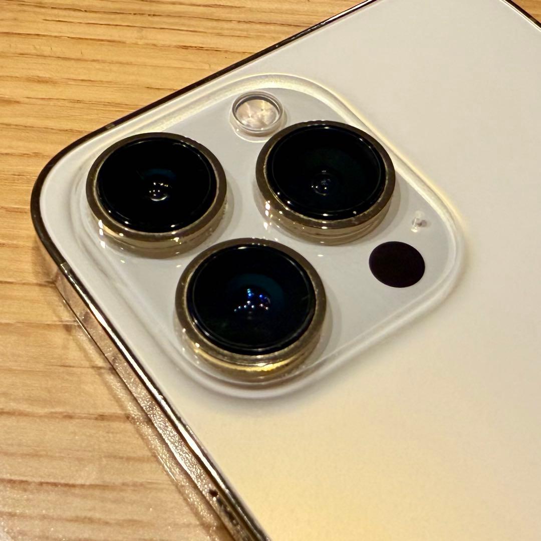 ※お値下げ中※iPhone 13 Pro ゴールド 256GB 保護フィルム付
