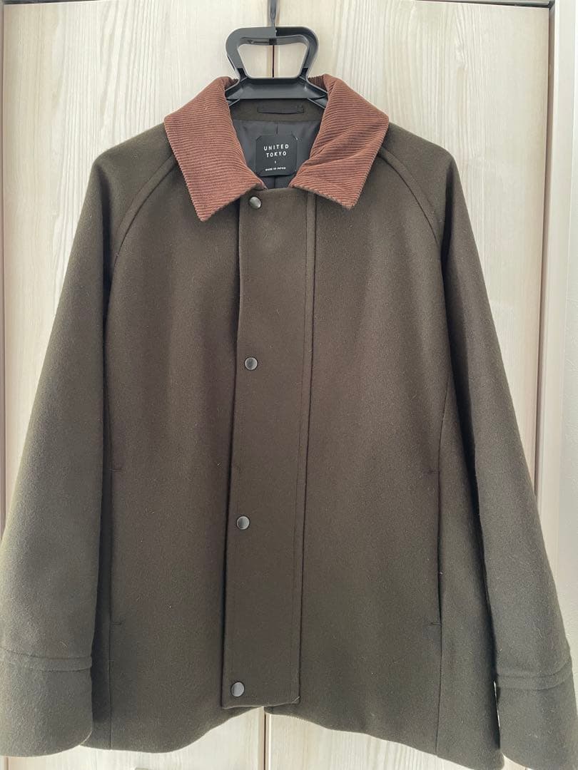 UNITED TOKYO スーパー100メルトンハンティングブルゾン 1サイズ