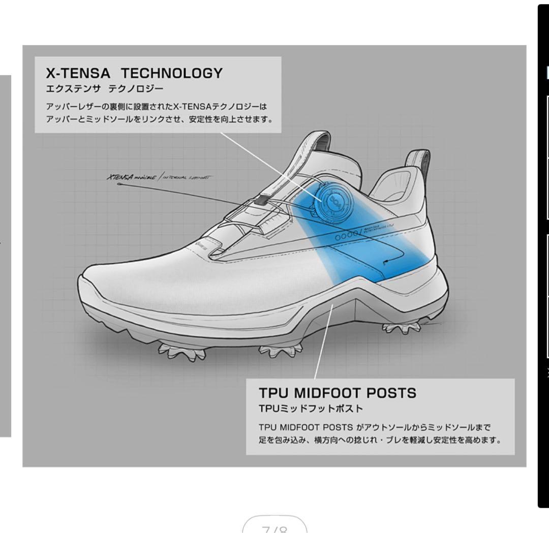 レディースECCOゴルフシューズ　23.5