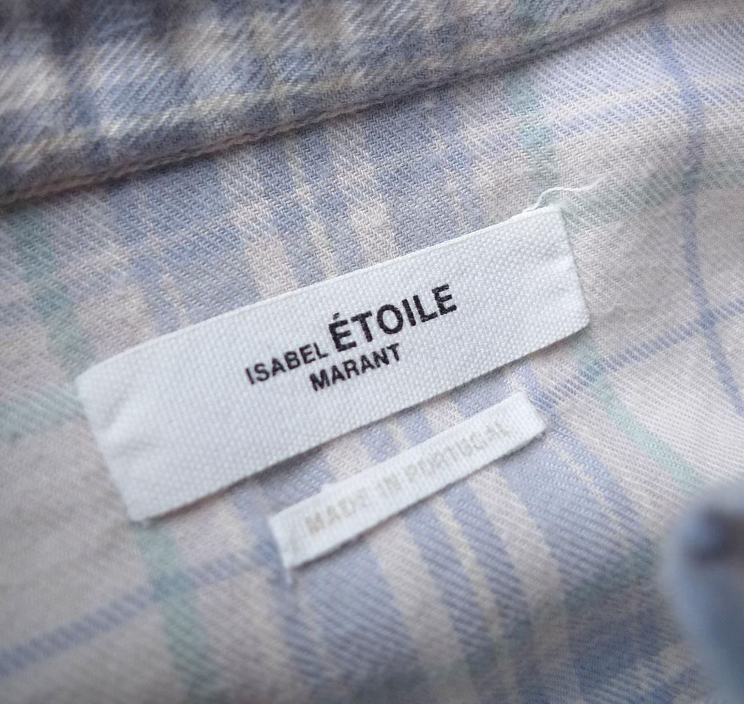 ■専用■美品 イザベルマラン 5,5万 チェック柄ブラウス トゥモローランド