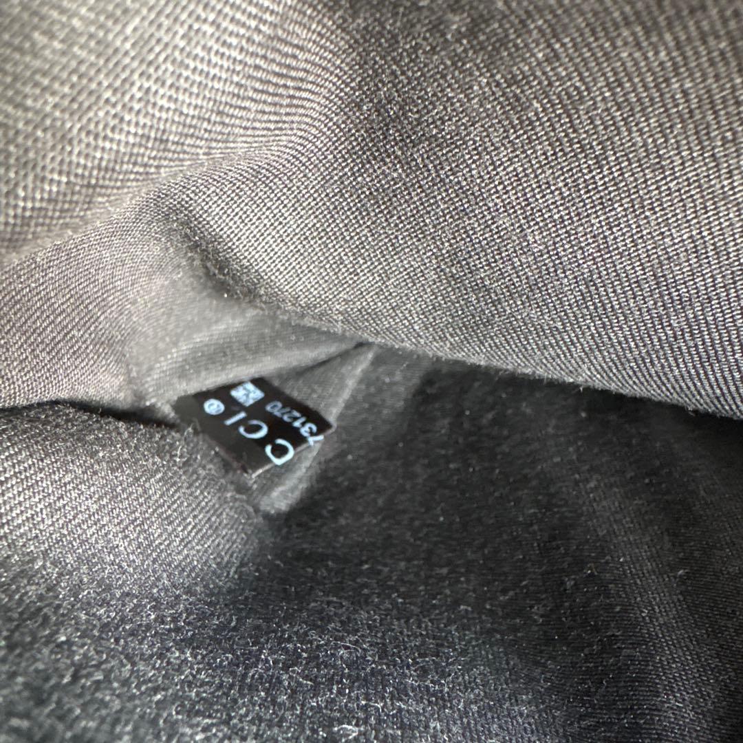 GUCCI ブラック GGパターン ボディバッグ