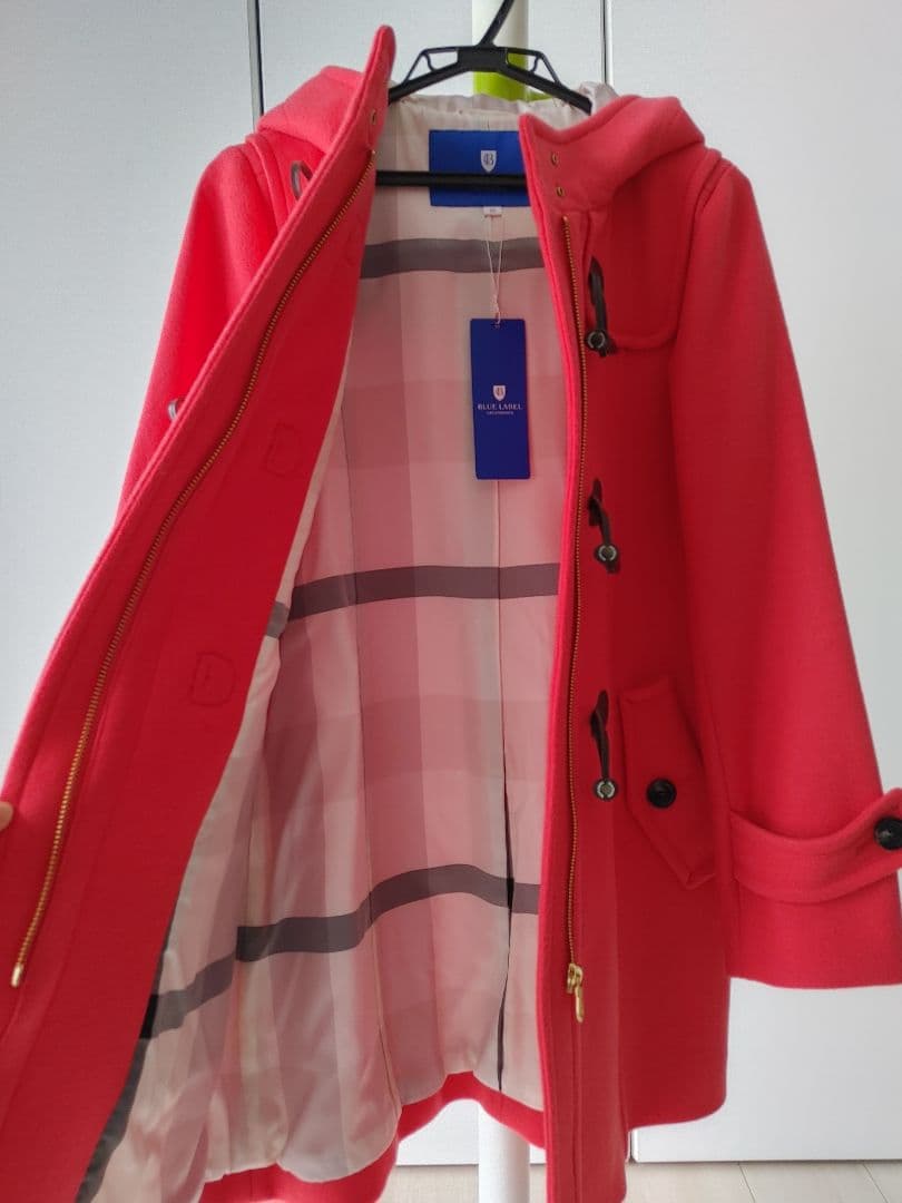 ダッフルコート フード付き