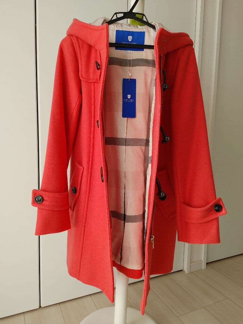 ダッフルコート フード付き