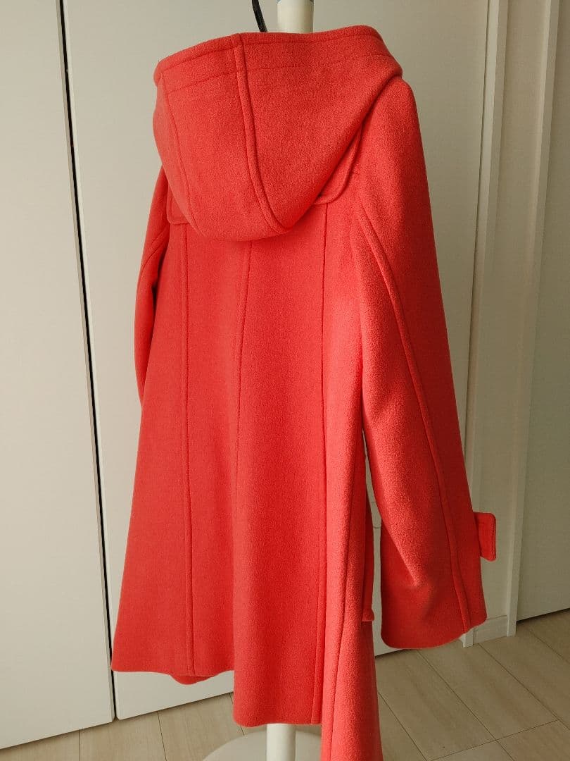 ダッフルコート フード付き