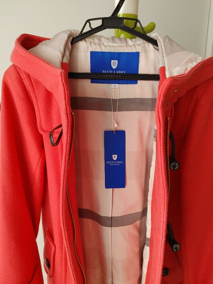 ダッフルコート フード付き