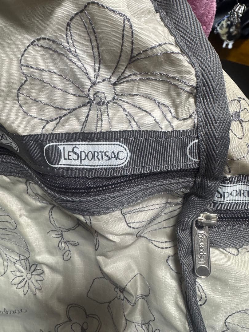 LeSportsac 花柄 ボストンバッグ 大容量バック、ポーチセット✨
