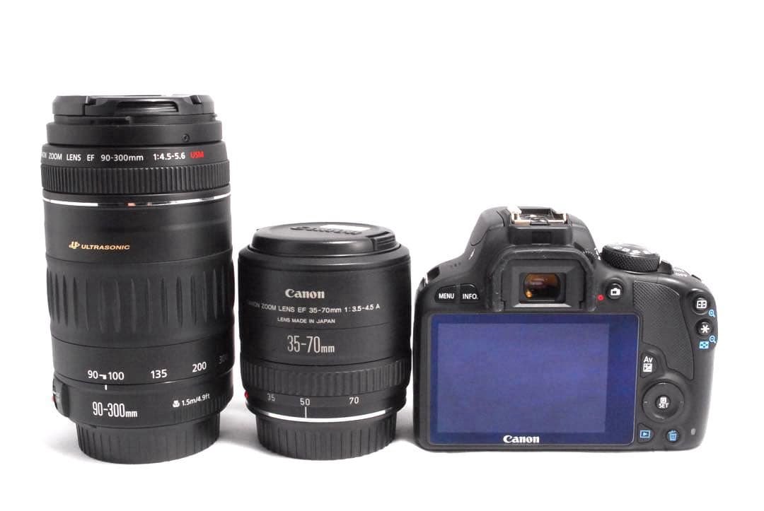 超軽量✨高画質✨ダブルレンズ✨Canon Kiss X7✨デジタル一眼レフカメラ