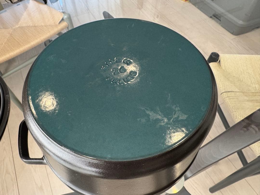 STAUB ストウブ鍋　26 黒