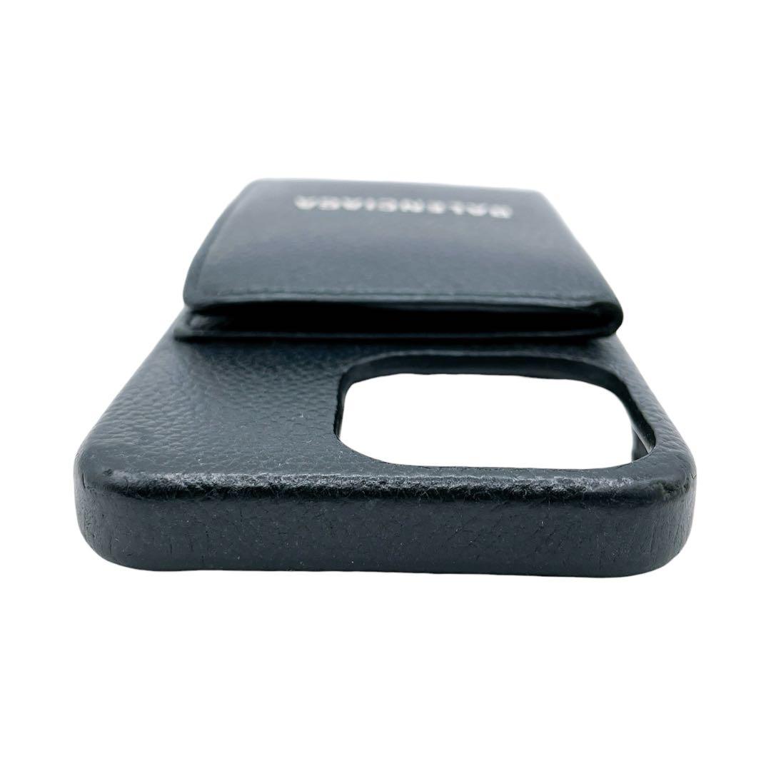 美品 バレンシアガ iPhoneケース 13 Pro 黒 ブラック ユニセックス