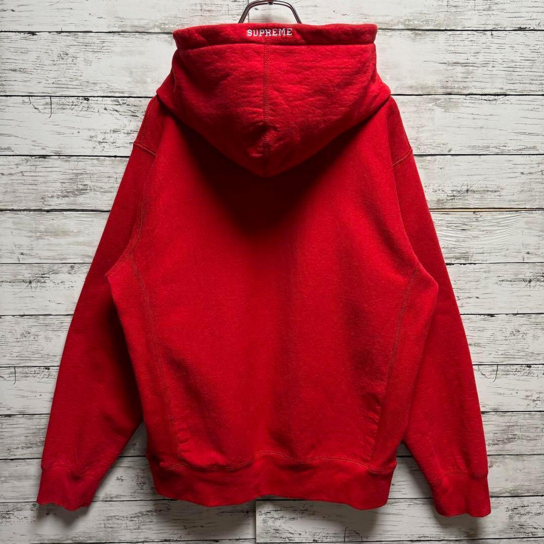 422【即完売モデル】シュプリーム　Sロゴ　刺繍ロゴ　レア　入手困難　パーカー