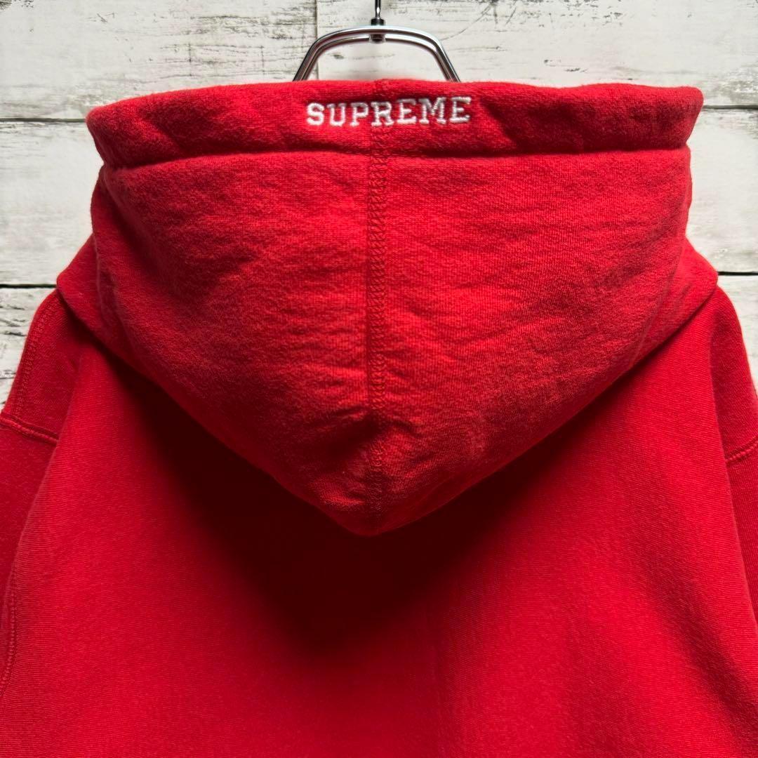 422【即完売モデル】シュプリーム　Sロゴ　刺繍ロゴ　レア　入手困難　パーカー