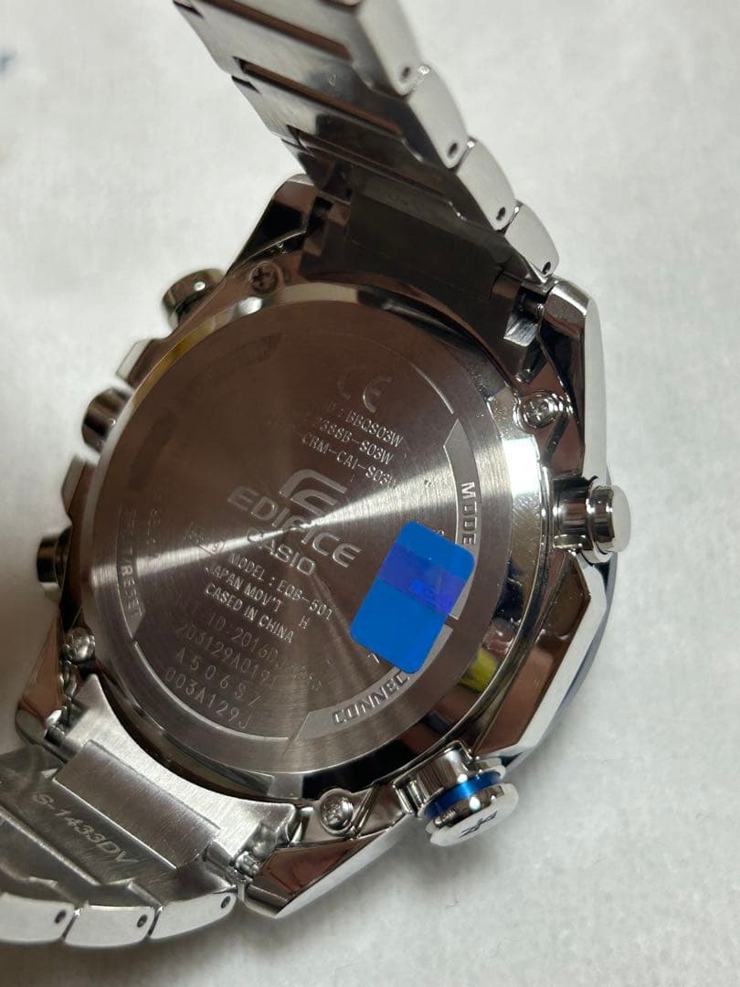 新品 ¥47300円 EQB-501DB-2AJF エディフィス EDIFICE