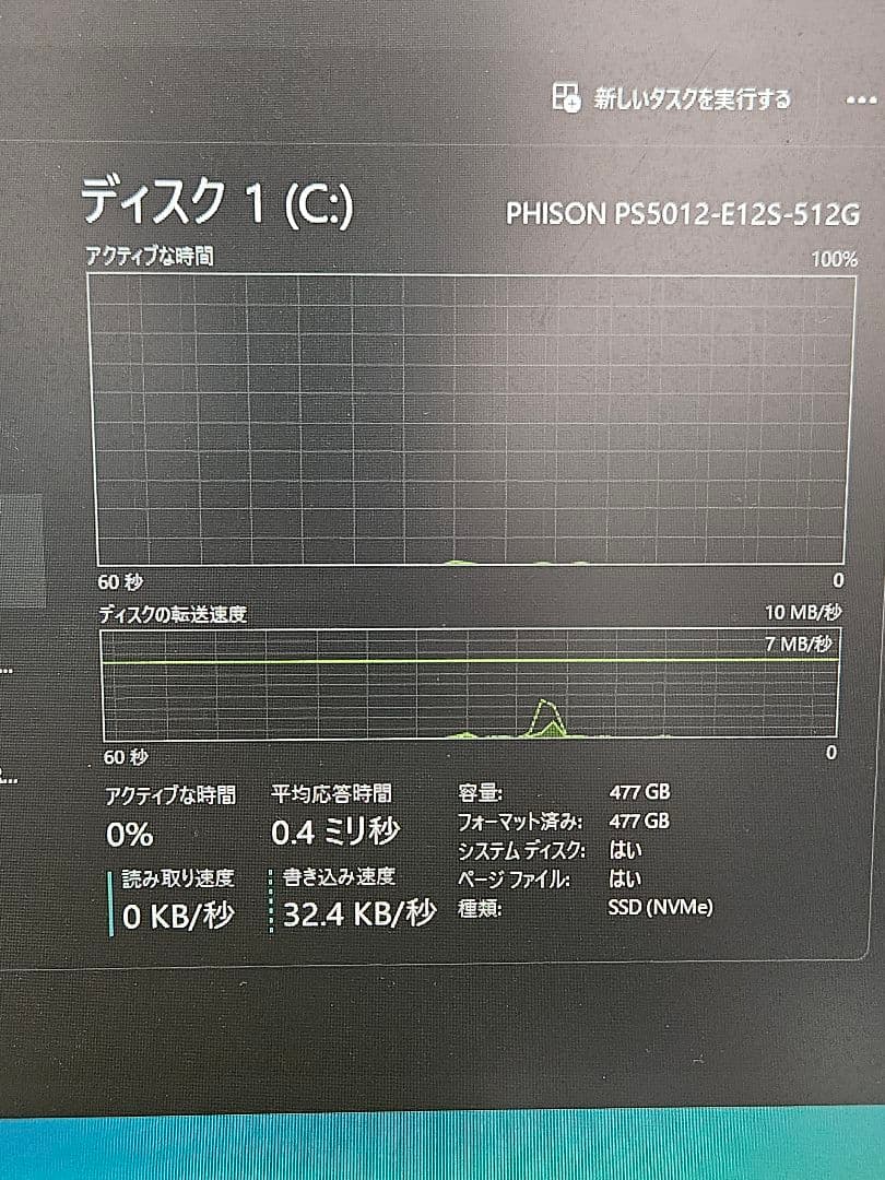 ドスパラ　GALLERIA　ゲーミングPC　RTX3060
