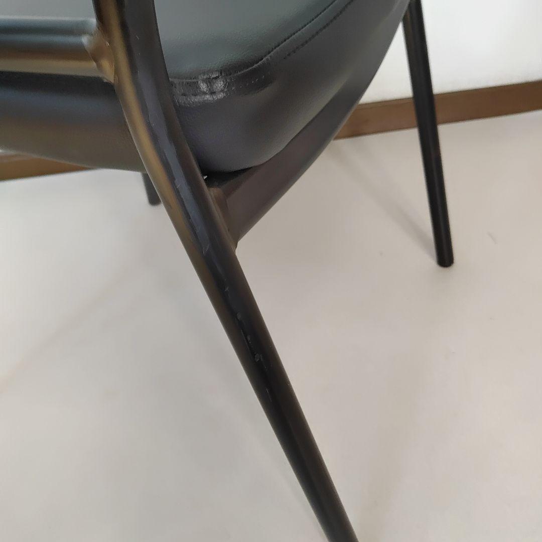 unico ウニコ ホクストンシリーズ ダイニングチェア ブラック