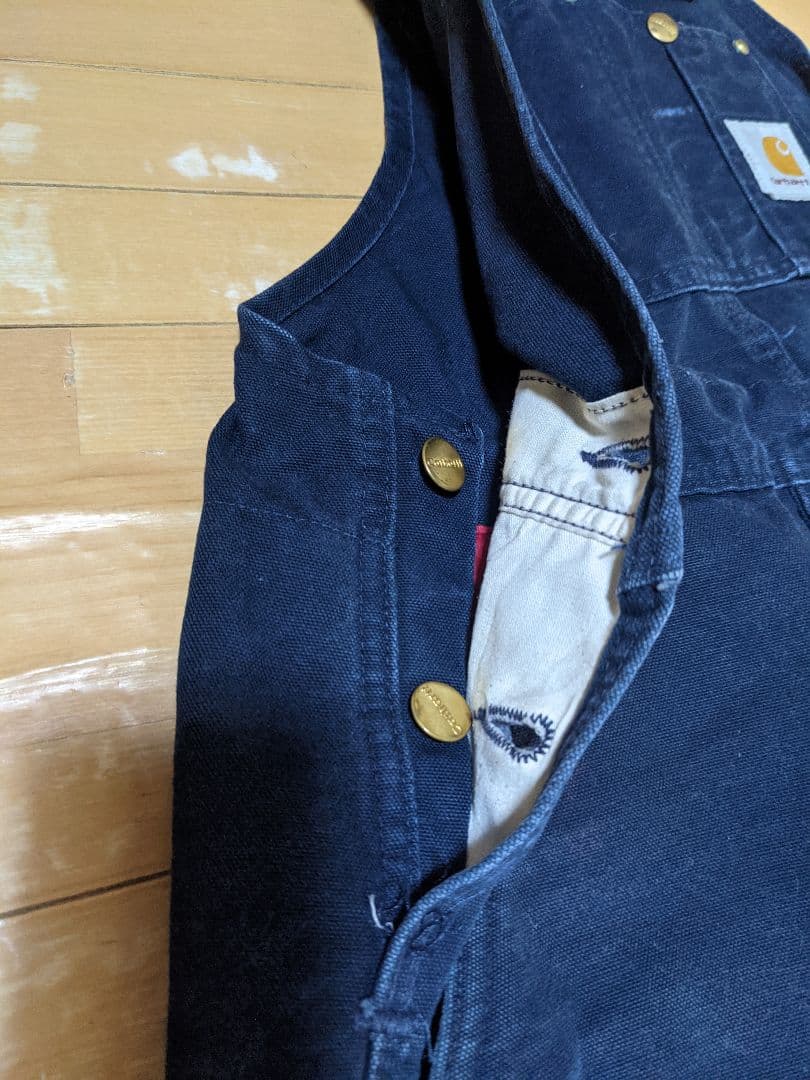 Carharttカーハート キルティングオーバーオール(32×32)