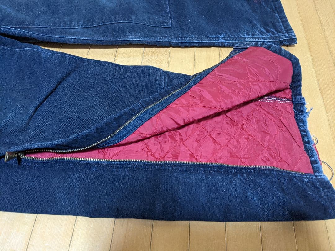 Carharttカーハート キルティングオーバーオール(32×32)