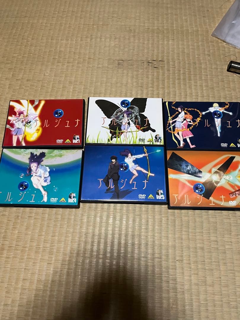 DVD 地球少女アルジュナ Director's Edition 全6巻セット