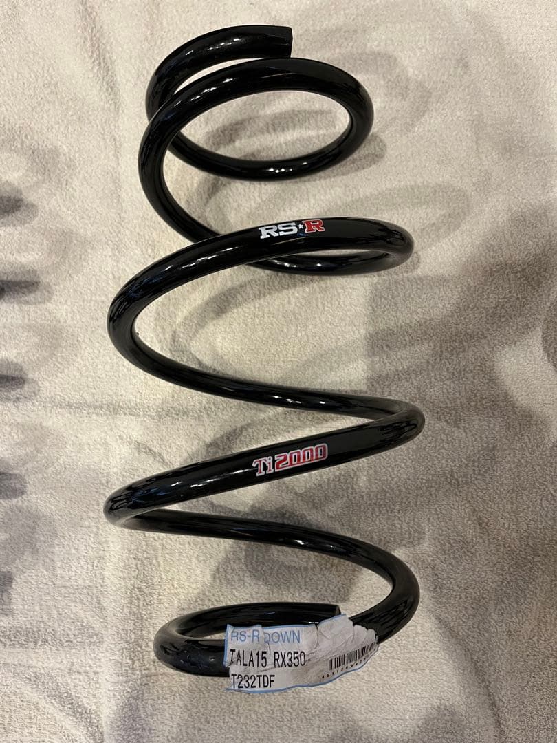 RS-R T2000 新型レクサスRX350ハーフダウンサス