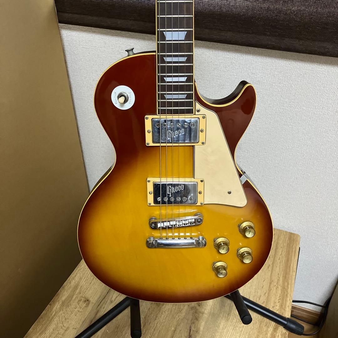 ジャパンビンテージ Greco グレコ グネコ レスポール 音出OK 美中古品