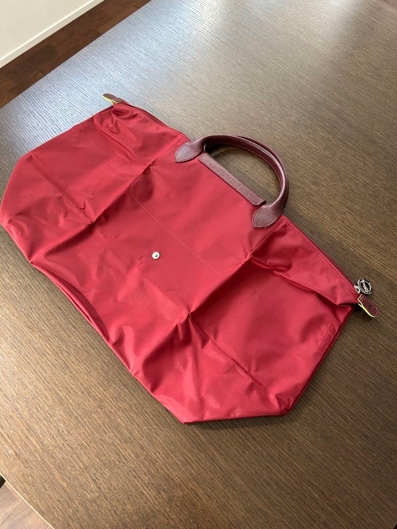 ロンシャン LOMGCHAMP ル プリアージュ　Lトラベル　赤　レッド