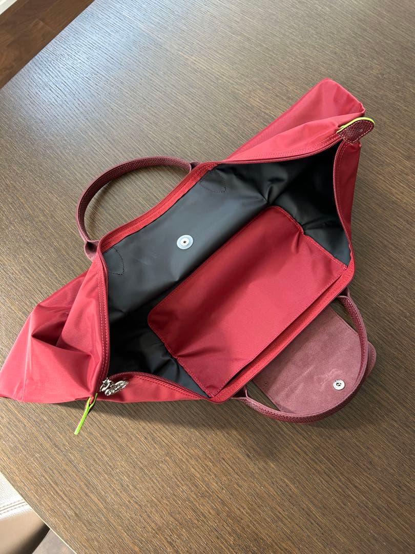 ロンシャン LOMGCHAMP ル プリアージュ　Lトラベル　赤　レッド