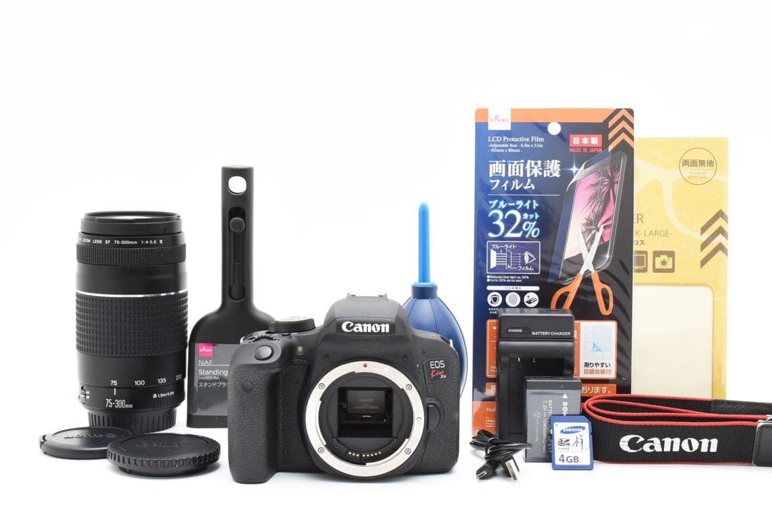 デジタル一眼レフカメラ/Canon EOS Kiss X9i望遠レンズセット