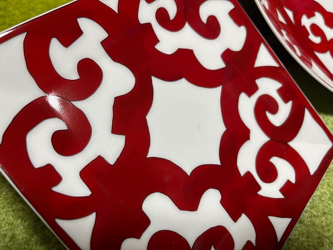 HERMES エルメス ガダルキヴィール プレート　15cm,21cm セット