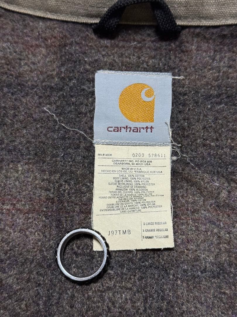 ‼️希少Vintageカーハート デトロイト ジャケット J97 TMB