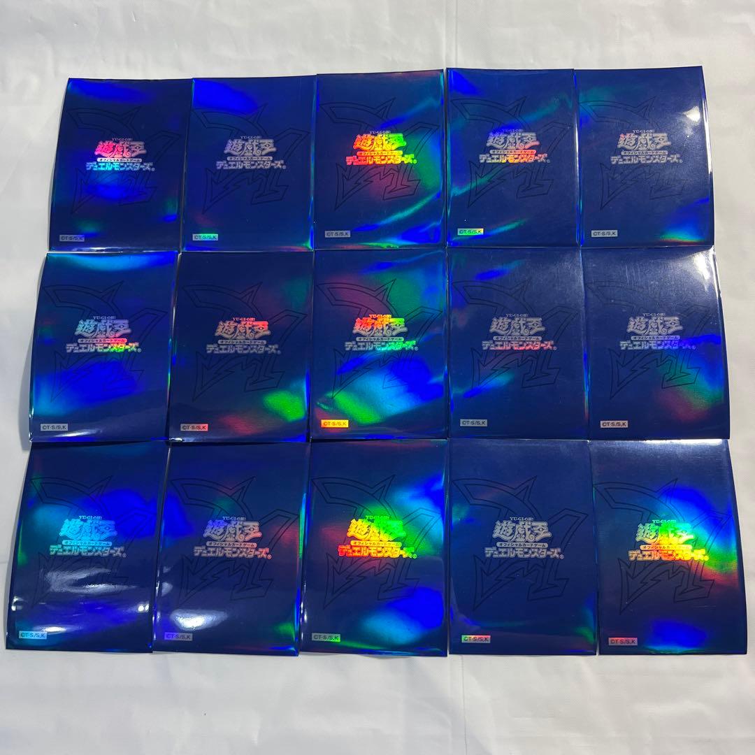 オベリスクブルー　スリーブ　15枚　セット　遊戯王　カードプロテクター