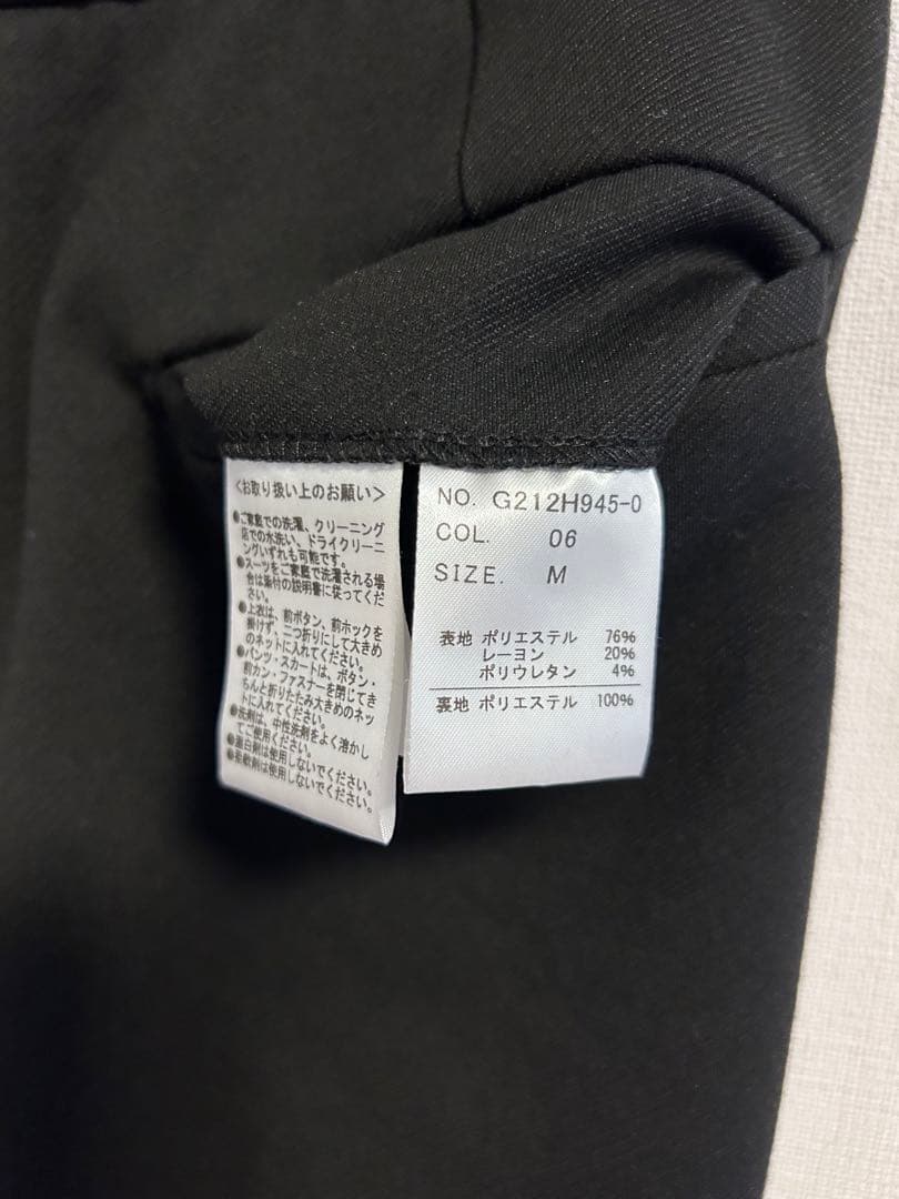 オリヒカ レディース 黒 ダブルブレスト パンツスーツ