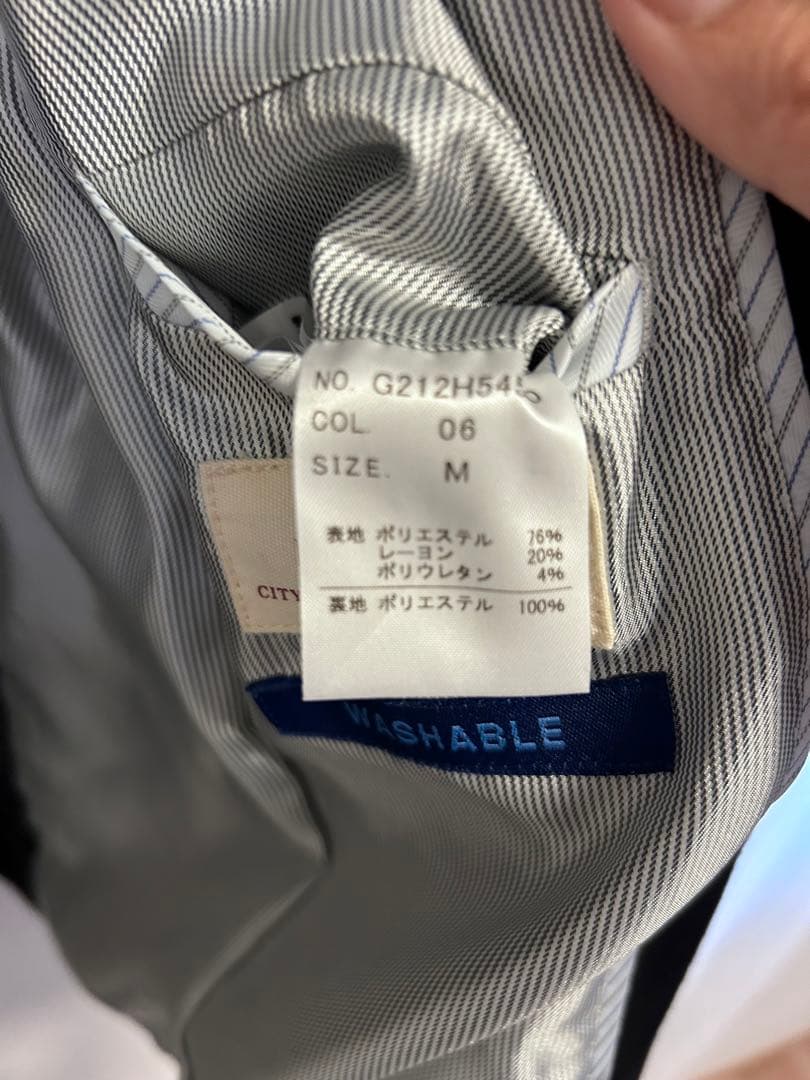 オリヒカ レディース 黒 ダブルブレスト パンツスーツ