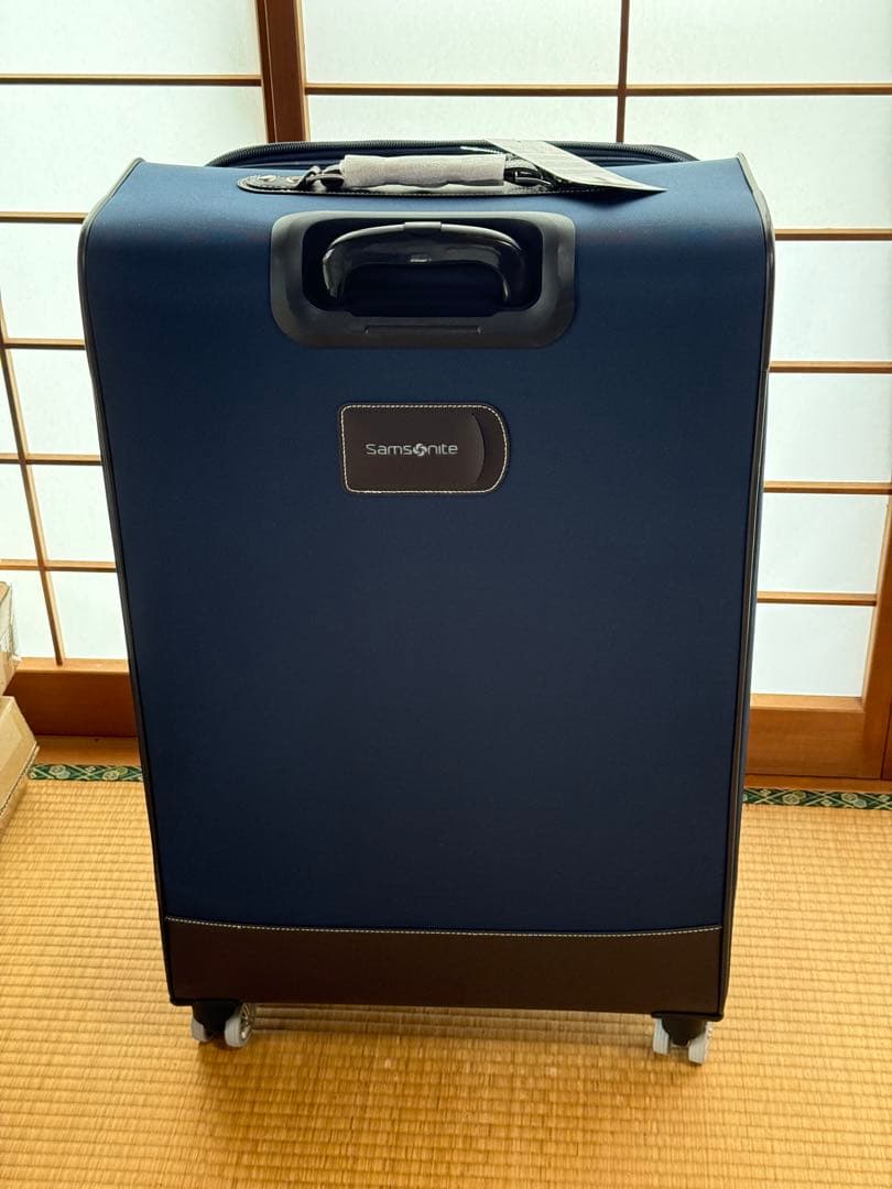 1回使用 ☆ 美品 ☆ Samsonite ソフトスーツケース 大型