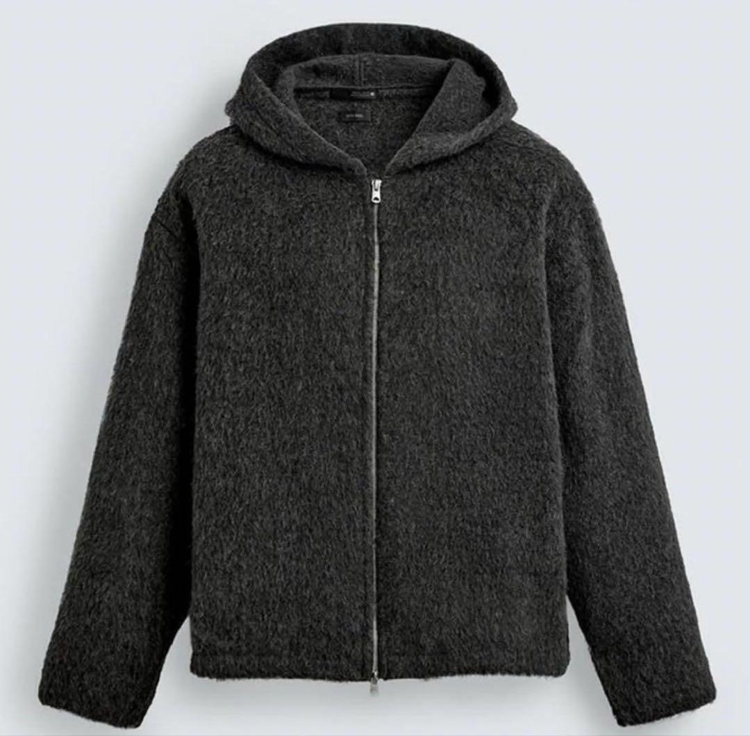 ZARA フェイクファーシャツジャケットSサイズ