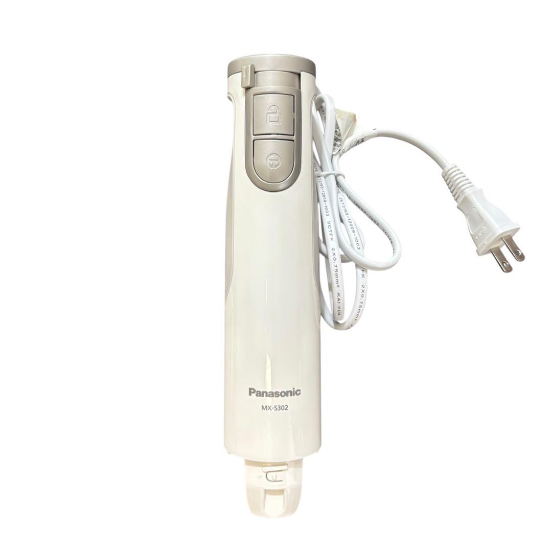 パナソニック ブレンダー ハンドブレンダー 1台4役ホワイト MX-S302-W