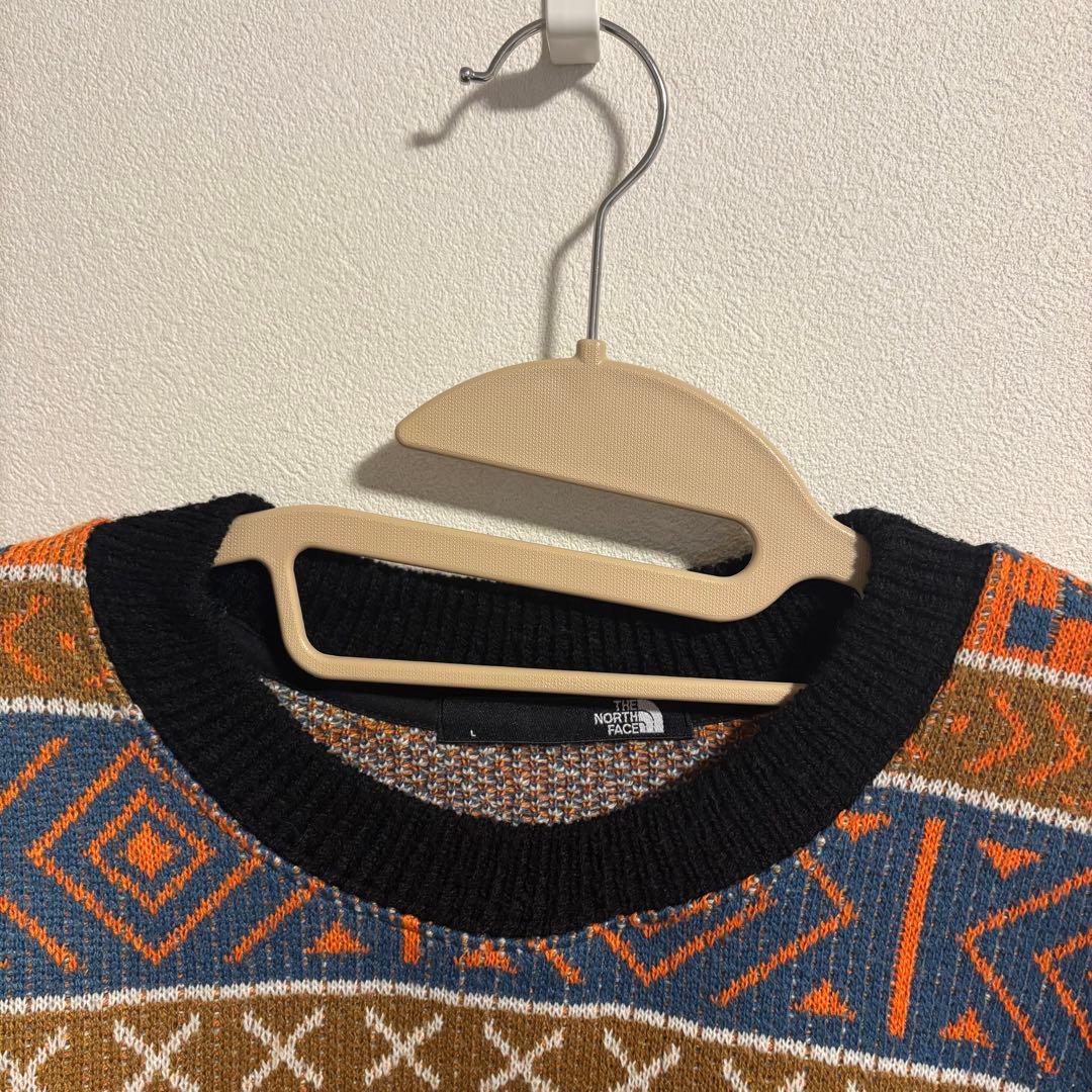 THE NORTH FACE ノルディックハーフドームセーター Lサイズ