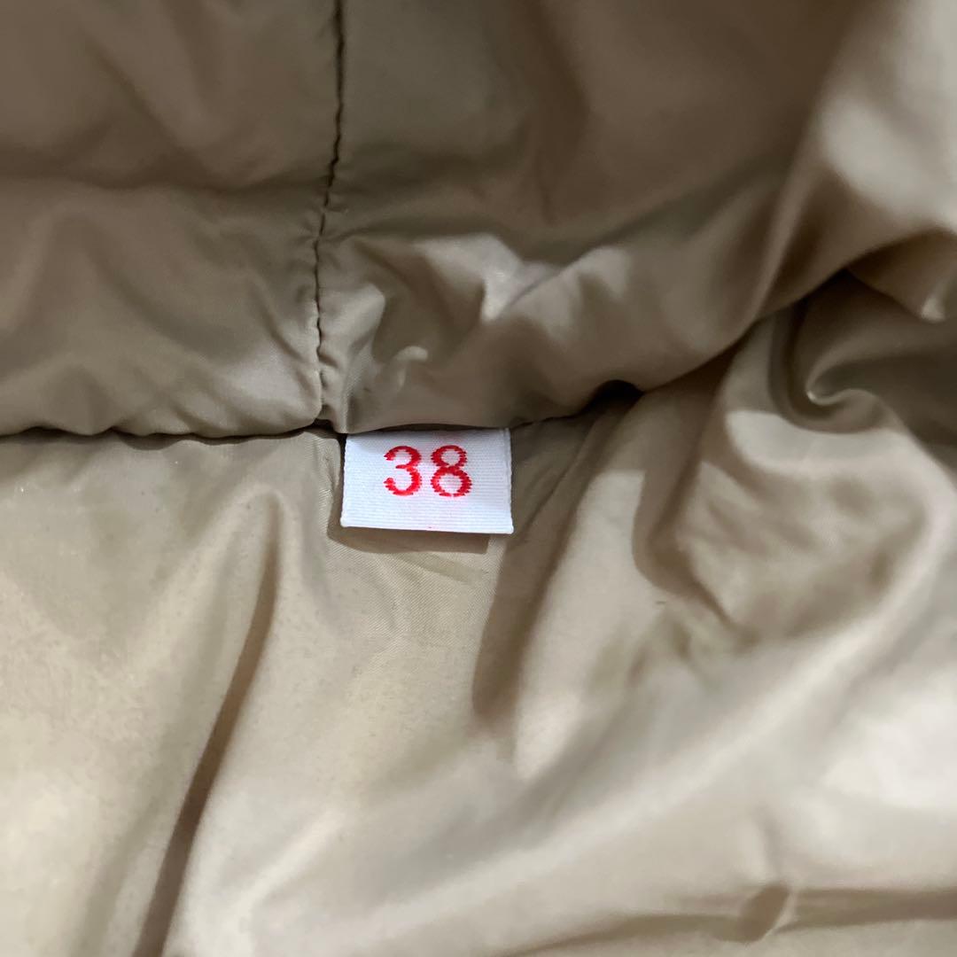 専用。DANTON ダントン フード付ミドルダウンジャケット キャメル38サイズ