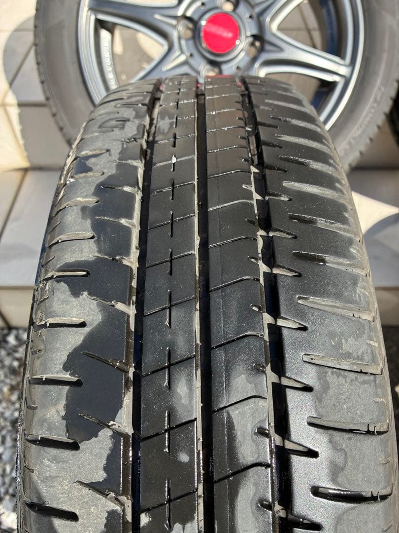 あっくん　165/55R15 NH200 25年製+RIVAZZAホイール