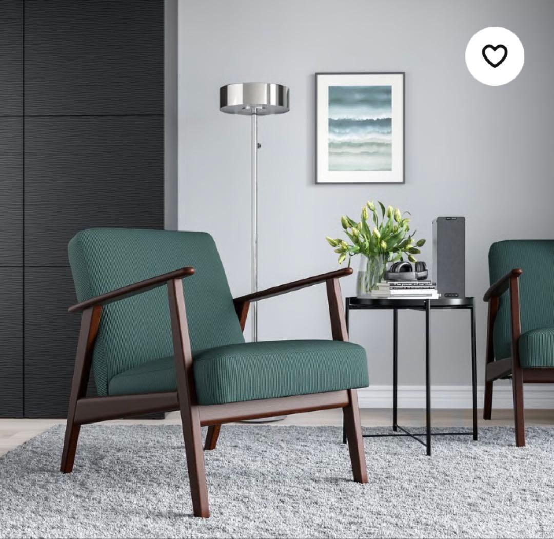 IKEA 1人掛けチェア EKENÄSET